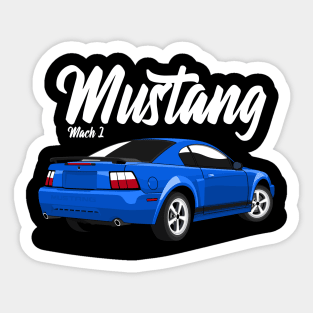 Mustang Mach 1 Muscle Cars Sticker